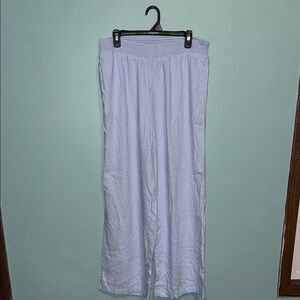 Aerie Sky Blue Smocked Pants